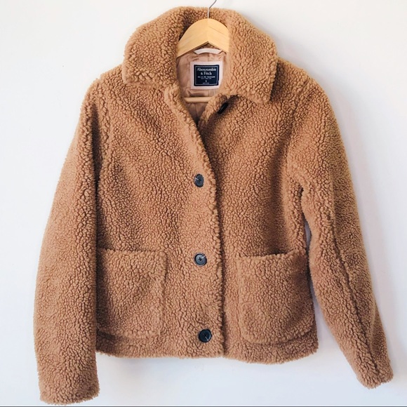 Abercrombie & Fitch Jackets & Blazers - NWT Abercrombie & Fitch Teddy Jacket Coat
